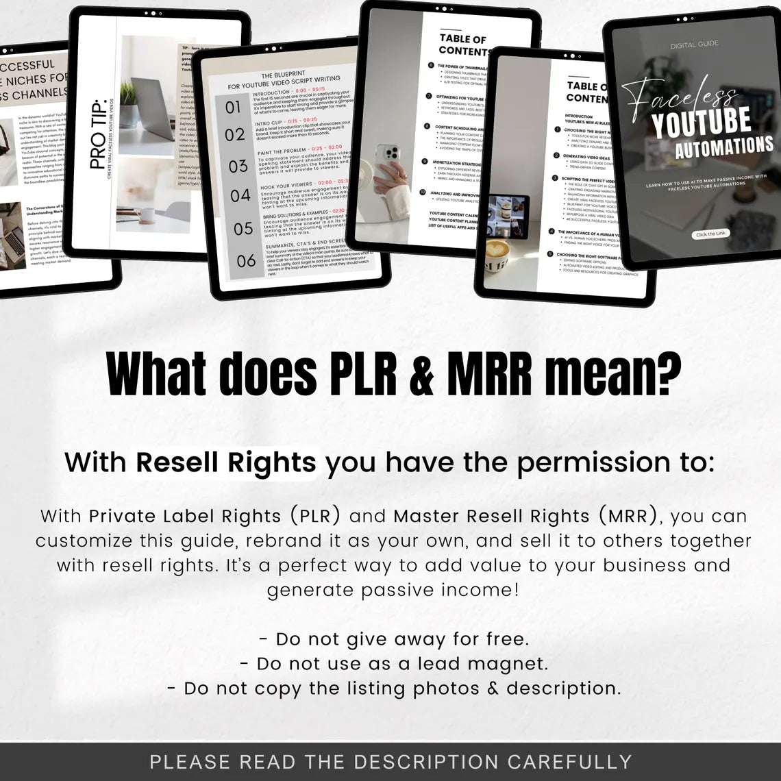 ULTIMATE Faceless YouTube Automations Guide (PLR&MRR)