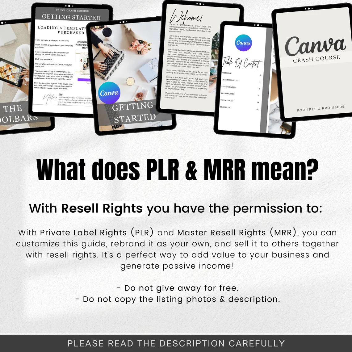 Canva Crash Course | How to Guide (PLR&MRR)
