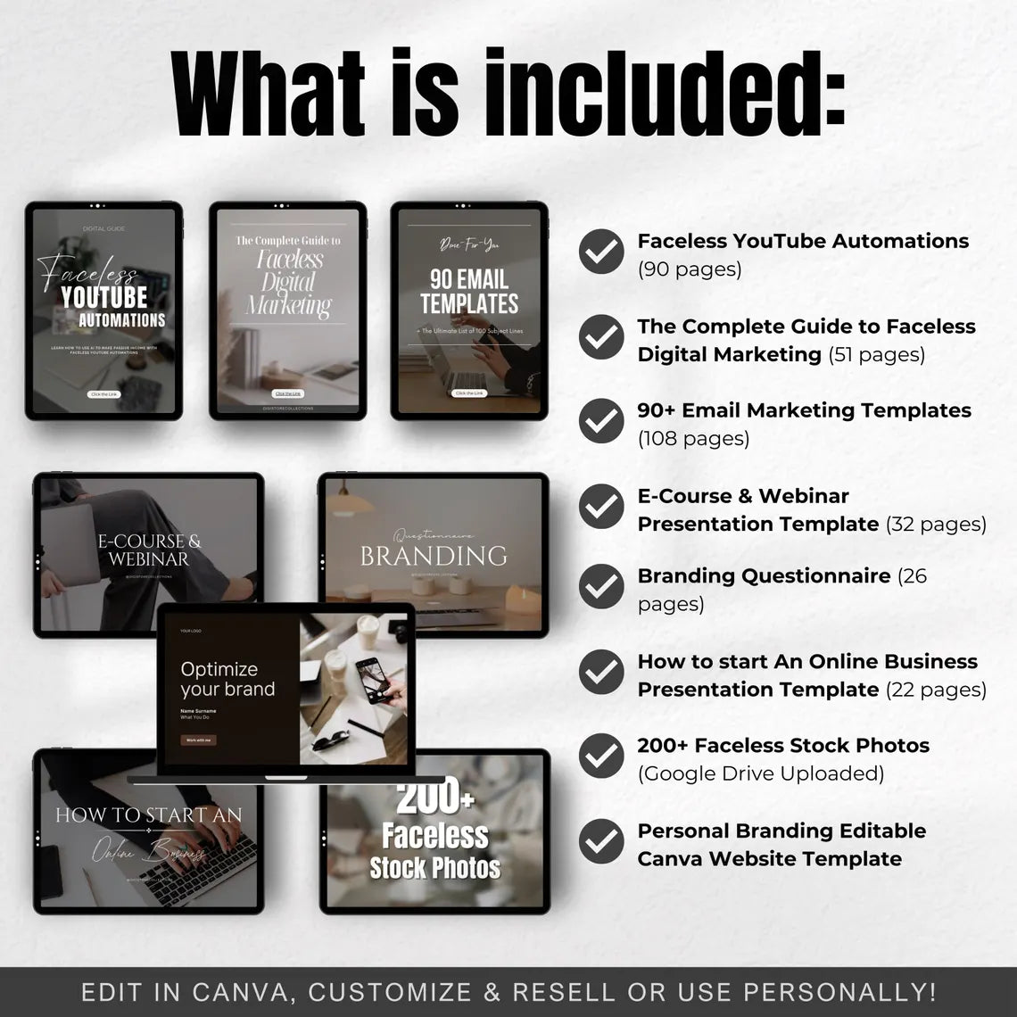 ULTIMATE Faceless Digital Marketing Bundle (PLR&MRR) ⚠️ VERY LIMITED TIME OFFER ⚠️