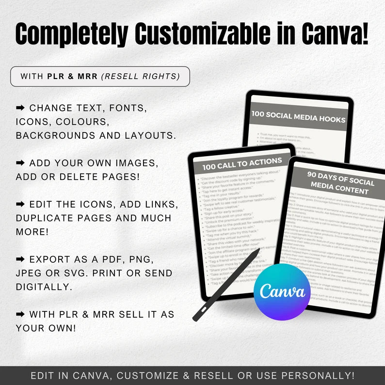 SOCIAL MEDIA Guide Bundle(PLR&MRR)