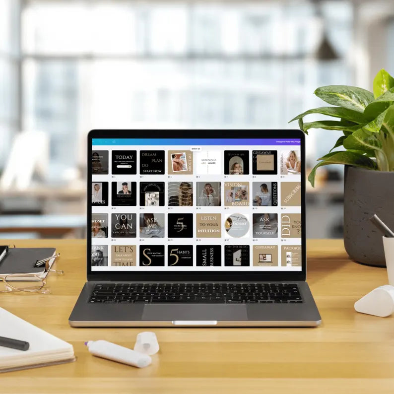 200+ TEMPLATES Bundle INSTAGRAM Posts & Stories (PLR&MRR)
