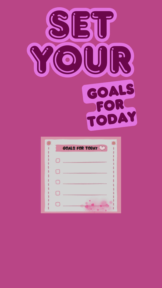 XOXO Daily Planner (Printable/Edit in Canva)